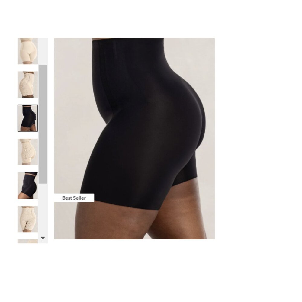 Shapermint high-waisted shaper shorts black NWOT
